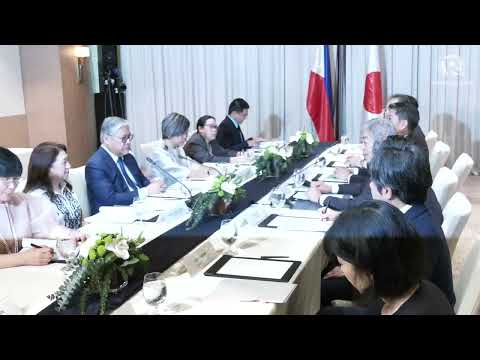 PH, Japanese foreign ministers meet in Manila amid 'increasingly severe strategic environment'