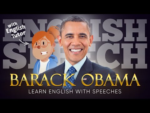 ENGLISH SPEECH | LEARN ENGLISH with BARACK OBAMA