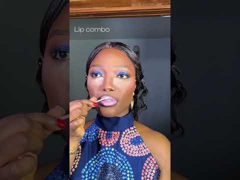 Nude lip combo #lipcombotutorial #lipcombo #lipgloss #makeup #short