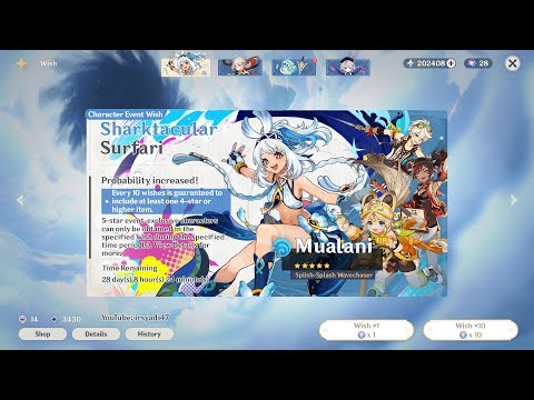 Mualani Banner Wish | Genshin Impact