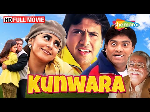 Kunwara Comedy - जॉनी लीवर कादर खान और गोविंदा की जबरदस्त कॉमेडी मूवी | Comedy Movie |Om Puri Comedy