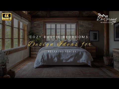 Cozy Rustic Bedrooms: Design Ideas for Relaxing Spaces