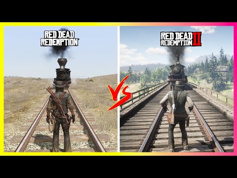 RDR vs RDR 2 - PC Versions Comparison (Actions and Details) - Part 2!