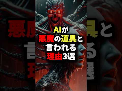 AIが悪魔の道具と言われる理由3選　#都市伝説