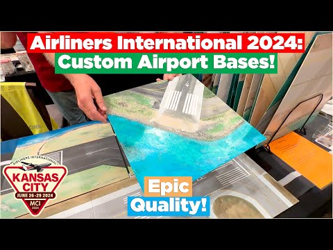 *EPIC* Painted Runway for GeminiJets & NG Models during Airliners International 2024!