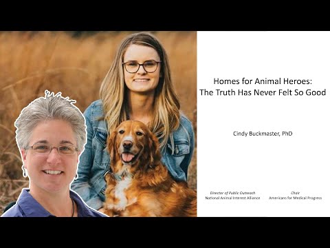 Homes for Animal Heroes The Truth Has Never Felt So Good! | Dr.  Cindy Buckmaster