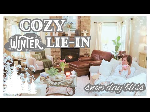 ☕️Embracing Slow Living | ❄️How To Enjoy a Cozy Winter Lie-In | 6th Winter Vlog of 2025