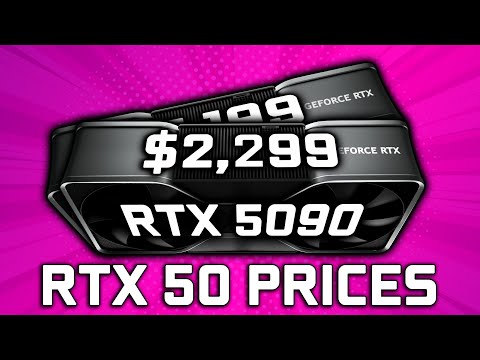 The RTX 5090 & 5080 Prices Were Posted