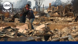 Firefighter finds woman's wedding ring in California fire rubble