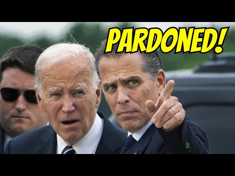 Joe Biden's Parting Shot! Pardons Son Hunter!