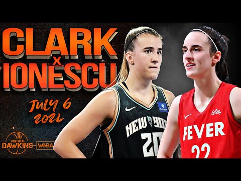 Caitlin Clark vs Sabrina Ionescu Full Duel 🔥🔥 | July 6, 2024 | Triple-Double For Clark!