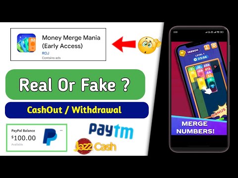 Money Merge Mania Legit Or Fake - Money Merge Mania Withdrawal - Money Merge Mania Game Review