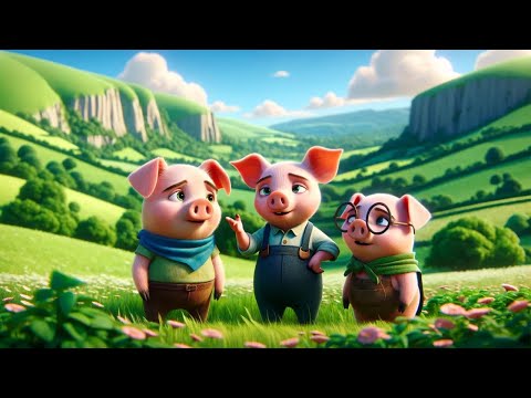 The Three Little Pigs: A Tale of Courage and Wisdom | Bedtime Stories