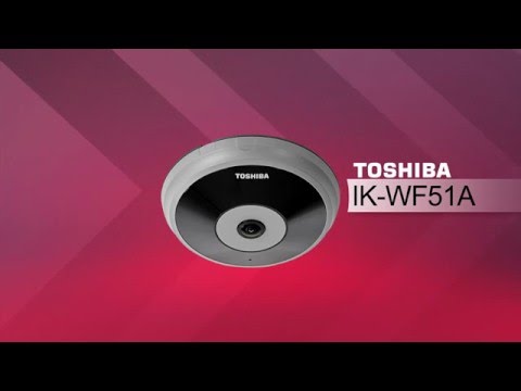 Toshiba IK-WF51A 5MP Full Surround Panoramic IP Surveillance Camera