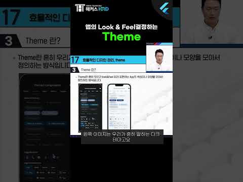 [플러터] 앱 개발에서 가장 중요한 요소 ! 테마(Theme)