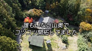 【総集編】人里離れた山奥で一年間開拓し続けた成果がこちら