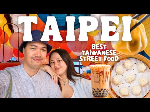 Taipei Vlog 🇹🇼 Taiwanese Street Food at Ningxia Night Market 寧夏夜市, Dadaocheng, Taiwan Travel