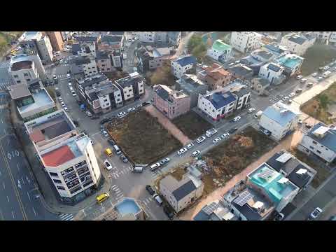 죽백동 가내초등학교 주변 단독주택지 해링턴코트 단지 영상