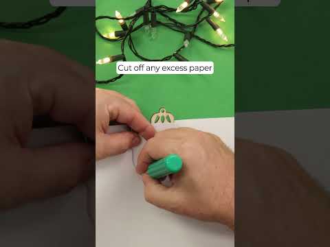 How to make a photo transfer ornament