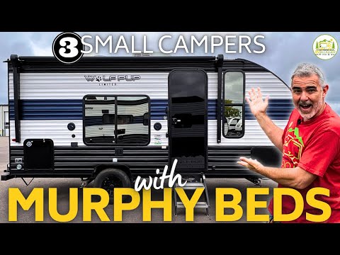 3 Small Campers with Murphy Beds - 2024 Models