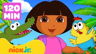 Dora | ¡Maratón de EPISODIOS COMPLETOS de Dora! ➡️ | 5 episodios completos - 2 horas | Nick Jr.