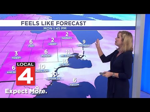 Metro Detroit weather forecast Jan. 13, 2025 -- Noon Update