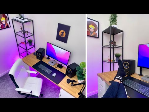 My Desk Setup 2.0 Upgrade | Working From Home Desk Setup 2021