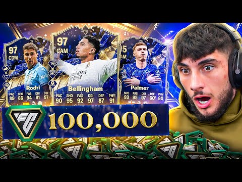 I Packed An INSANE TOTY ICON! (100k FP Midfielders)