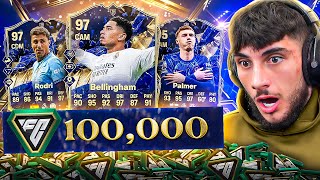 I Packed An INSANE TOTY ICON! (100k FP Midfielders)