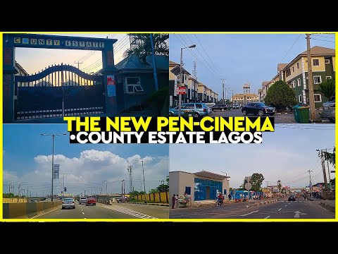 LAGOS NIGERIA | NEW  PEN CINEMA  BRIDGE | COUNTY ESTATE IJU ROAD  | AGEGE