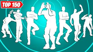 TOP 150 ICON SERIES DANCES & EMOTES IN FORTNITE