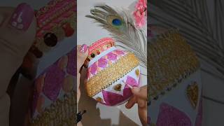 Matka Decoration Ideas /Matka/Pot Painting Ideas #diy #painting #matkadecoration #youtubeshorts