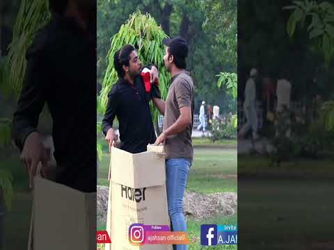 Water Balloon Prank With Reporter Part 2 || By Aj Ahsan ||