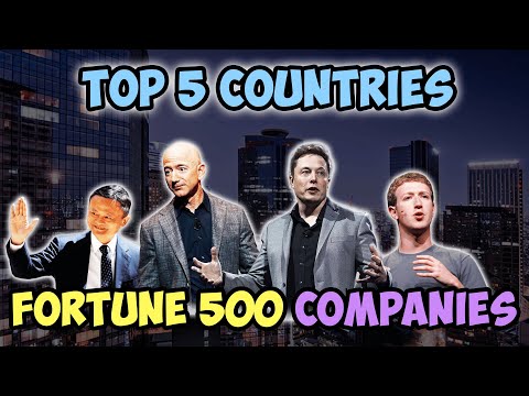 5 Countries with the Most Companies on the Fortune 500 List