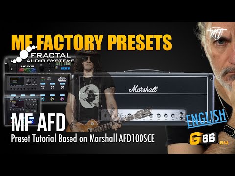 FRACTAL AUDIO MF FACTORY PRESET - MF AFD based on MARSHALL AFD100SCE