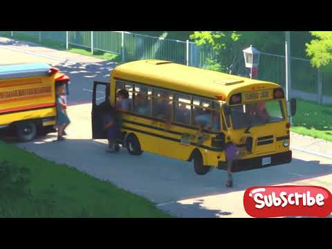 Hop on the School Bus!   Fun School Bus Song for Kids