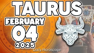 𝐓𝐚𝐮𝐫𝐮𝐬 ♉ ❎ A MIRACLE IS COMING❎ Horoscope for today FEBRUARY 4 2025 🔮 #horoscope #new #tarot #zodiac