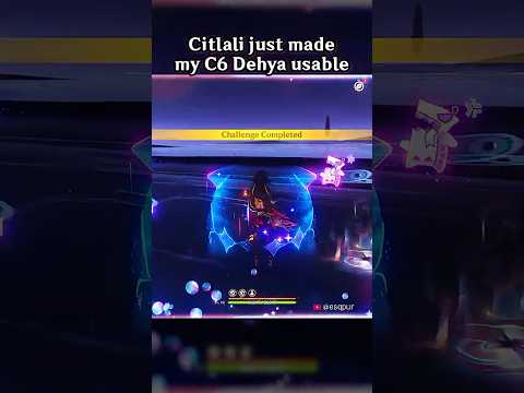 CITLALI JUST MADE MY C6 DEHYA USABLE