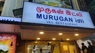 Murugan idli | veg restaurant | T nagar Usman road | Best breakfast buffet | lunch and dinner buffet