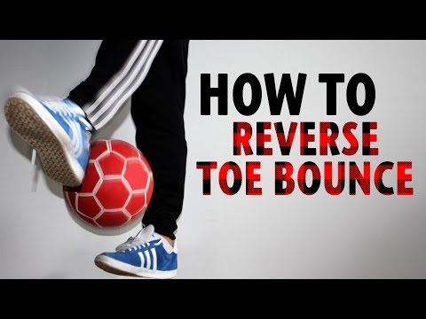 How To Reverse Toe Bounce | Freestyle Football Training | Palle