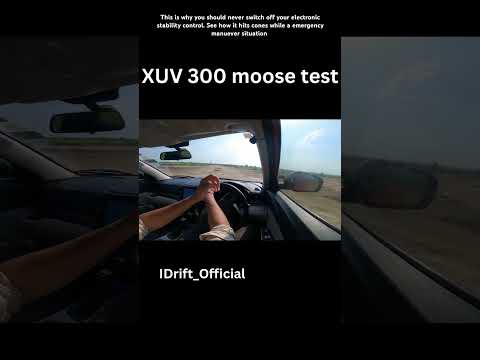 Xuv 300 moose test #xuv #mahindra