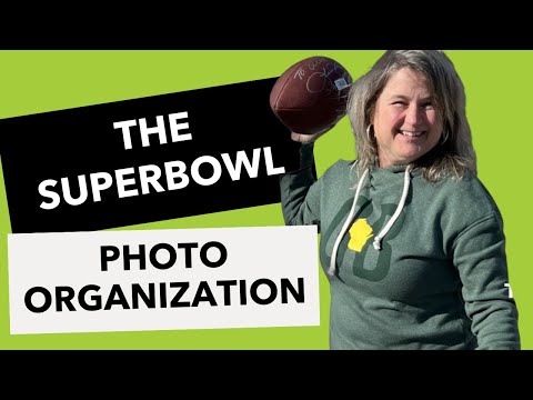 Getting to the Super Bowl of Photo Organization - Photo Organizing Live Q&A