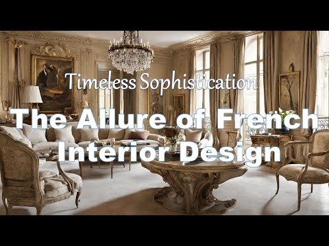 Timeless Sophistication: The Allure of French Interior Design