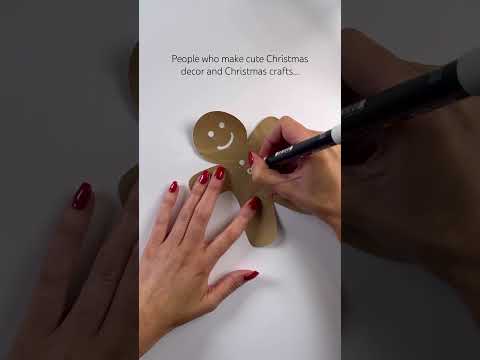 DIY Christmas gift 🎄 Easy cute craft ❤️ asmr #diycrafts #cricut #christmasdiydecor