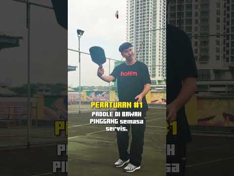 Jom belajar main pickleball dengan Bidin