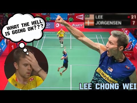 The Power Of Grey Hair Lee Chong Wei | Lee Chong Wei vs Jorgensen