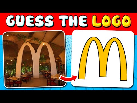 Guess the Hidden LOGO by ILLUSION ✅🍟🍔 Easy, Medium, Hard levels Quiz | Emoji Quiz