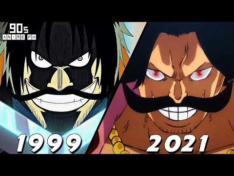 Gol D Roger Animation Evolution 1999 - 2021