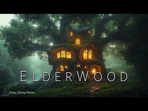 Elderwood Sanctuary | Healing Forest Ambience For Inner Peace & Tranquility | 285Hz + 741Hz + 852...