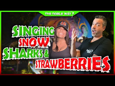 Singing Snow Sharks & Strawberries? Christmas Event At SeaWorld Is Something You Have To Experience!